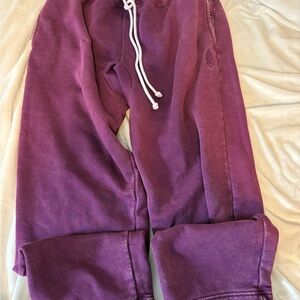 FP Movement by Free People Purple Straight Leg Pants